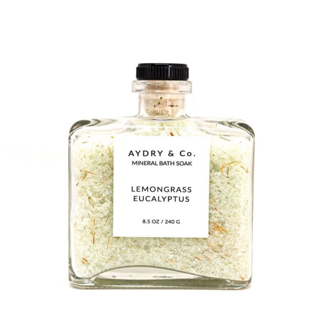 NEW AYDRY & CO. Lemongrass Eucalyptus Mineral Bath Soak